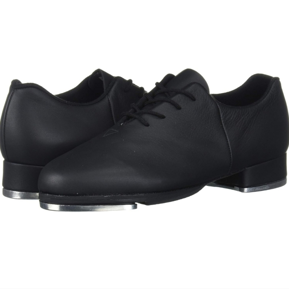 Bloch Dance Women's Sync Tap Shoes Black Leather Sz 9.5.SH316